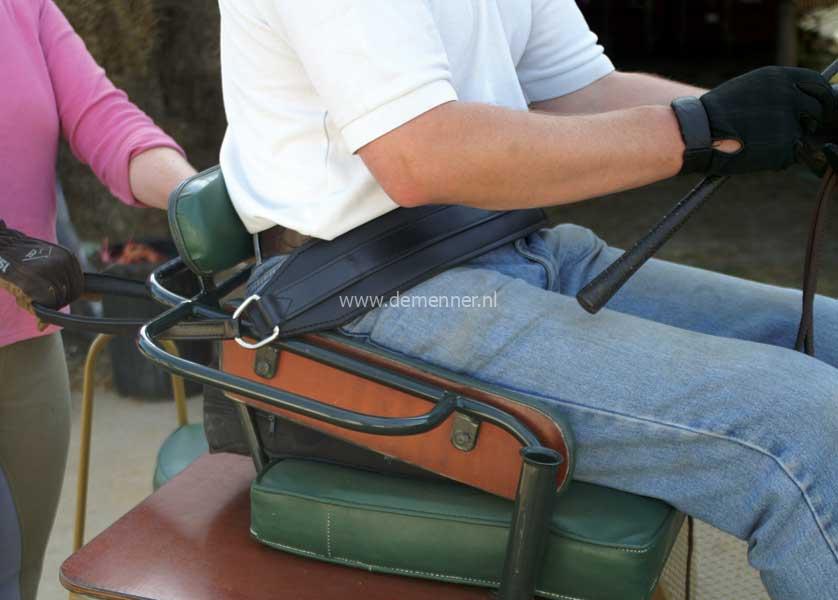 Driver seat safety belt - Black-6839