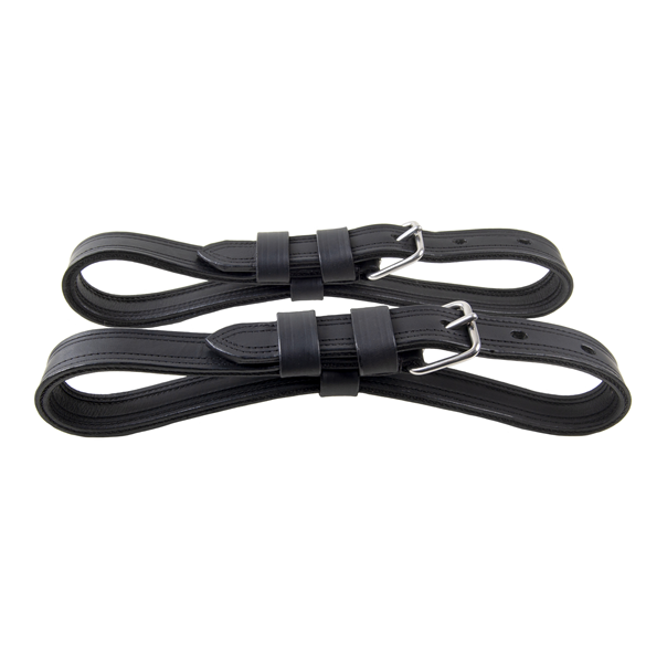 pole straps leather