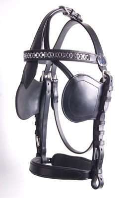 Bridle Leather Mini Shetland Black-0