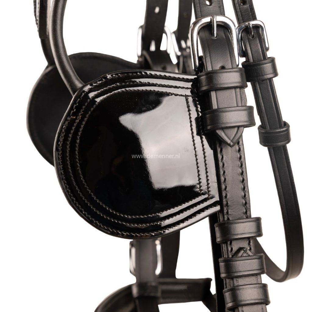 anatomic bridle patent leather