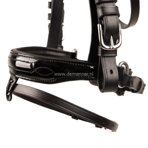 anatomic bridle patent leather