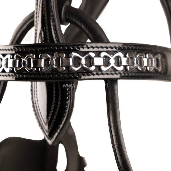 anatomic bridle patent leather